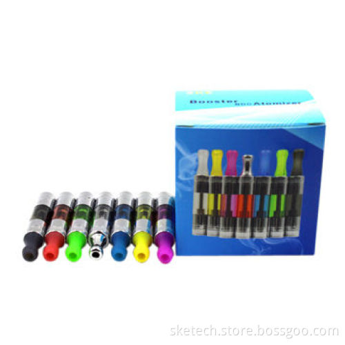 Good Quality E-Cigarettes Atomizers with Replaceable Soft Drip Tips